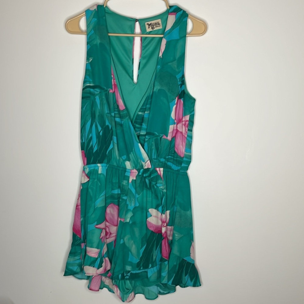 Show Me Your Mumu Riri Romper in Lei Bay